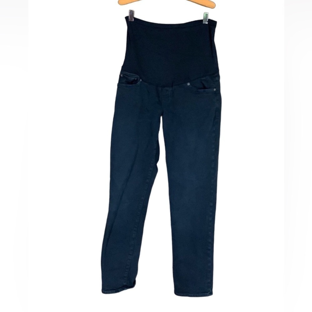 Gap Best Girlfriend black maternity jeans Size 6 Regular